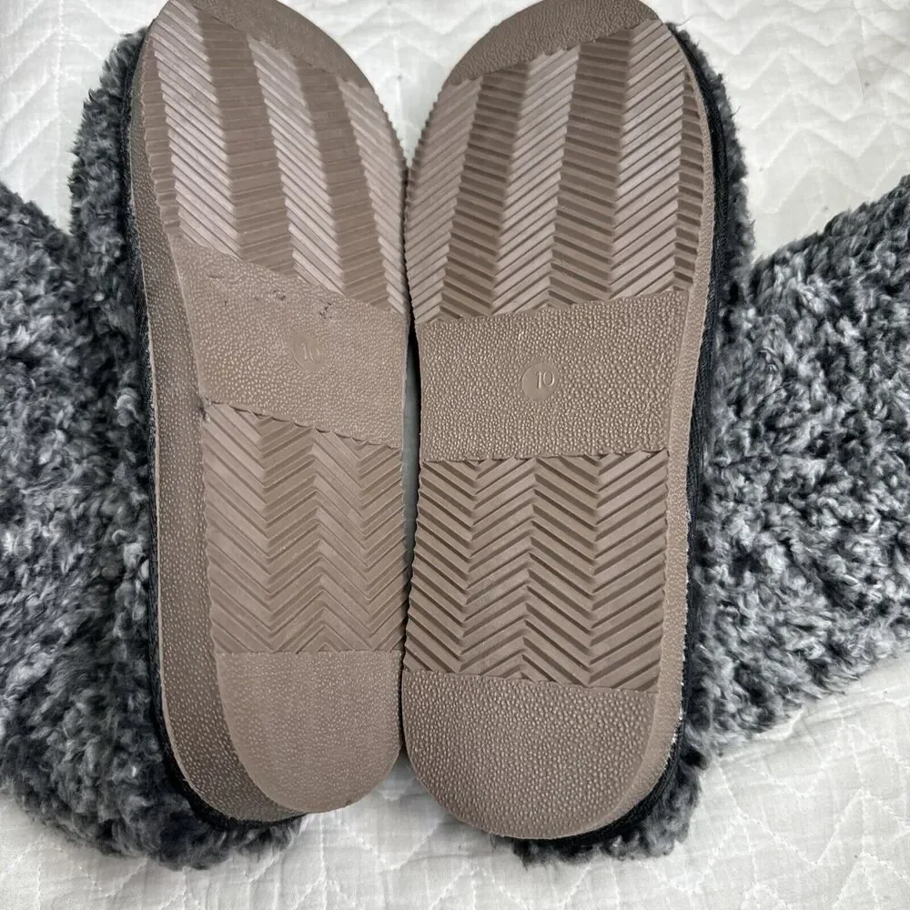 Marleylilly Women's Sherpa Lined Booties black and with Size US 10‎